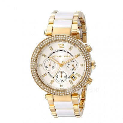 MICHAEL KORS 美國(guó)邁克高仕石英女表MK6119 海外本土原...
