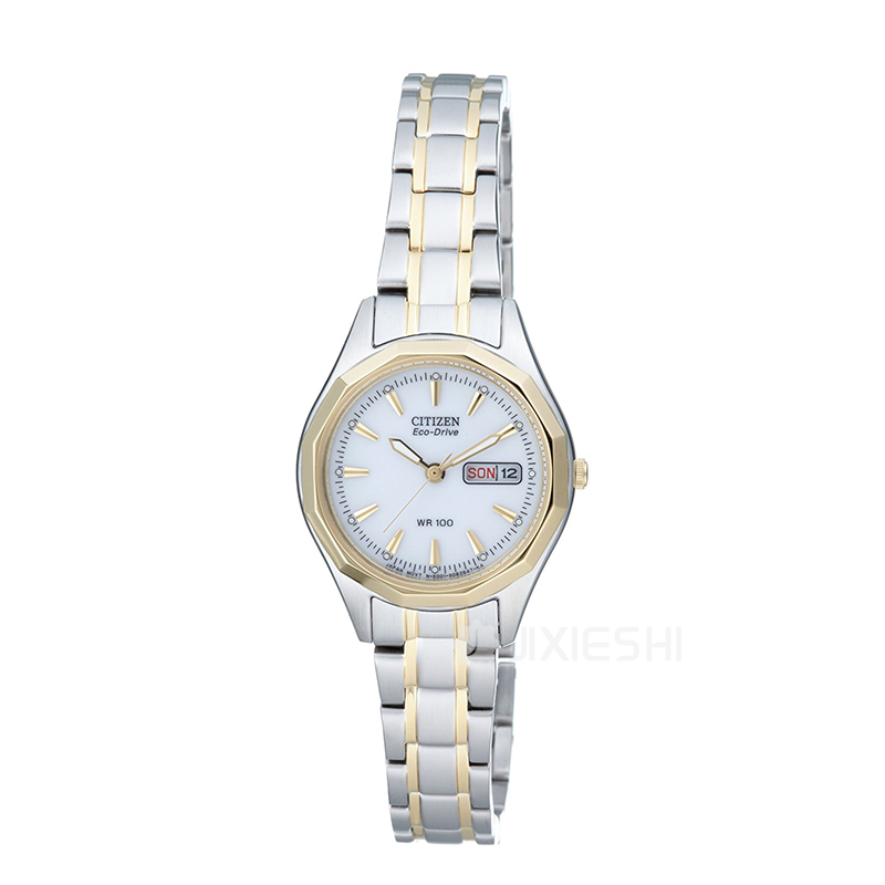 CITIZEN 日本西鐵城光動(dòng)能女士手表EW3144-51AE 海外本...