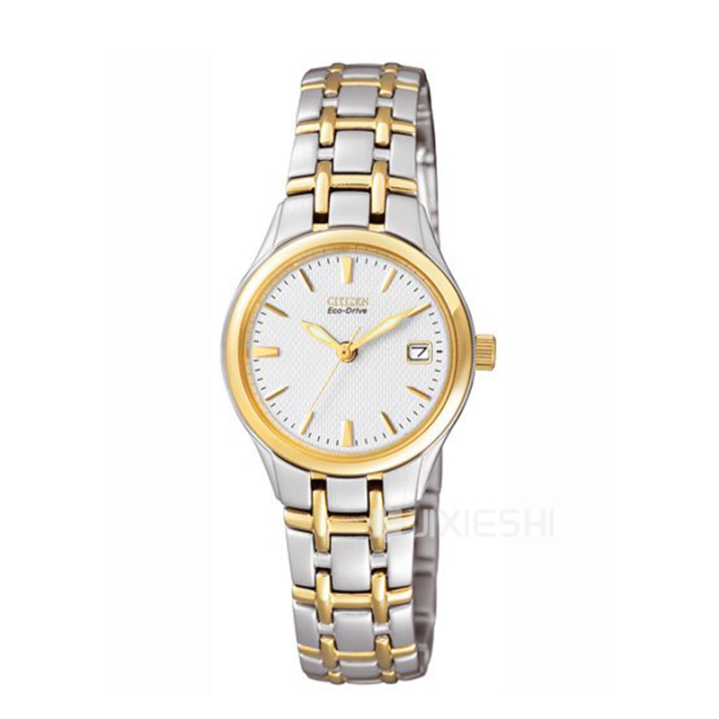 CITIZEN 日本西鐵城光動(dòng)能女士手表EW1264-50A 海外本土...